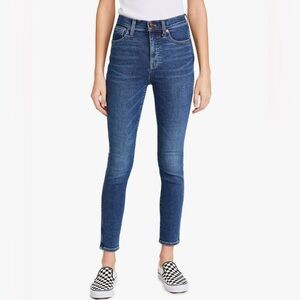 Madewell 10" High Rise Skinny Tencel Jean, Wendover, Size 29, EUC